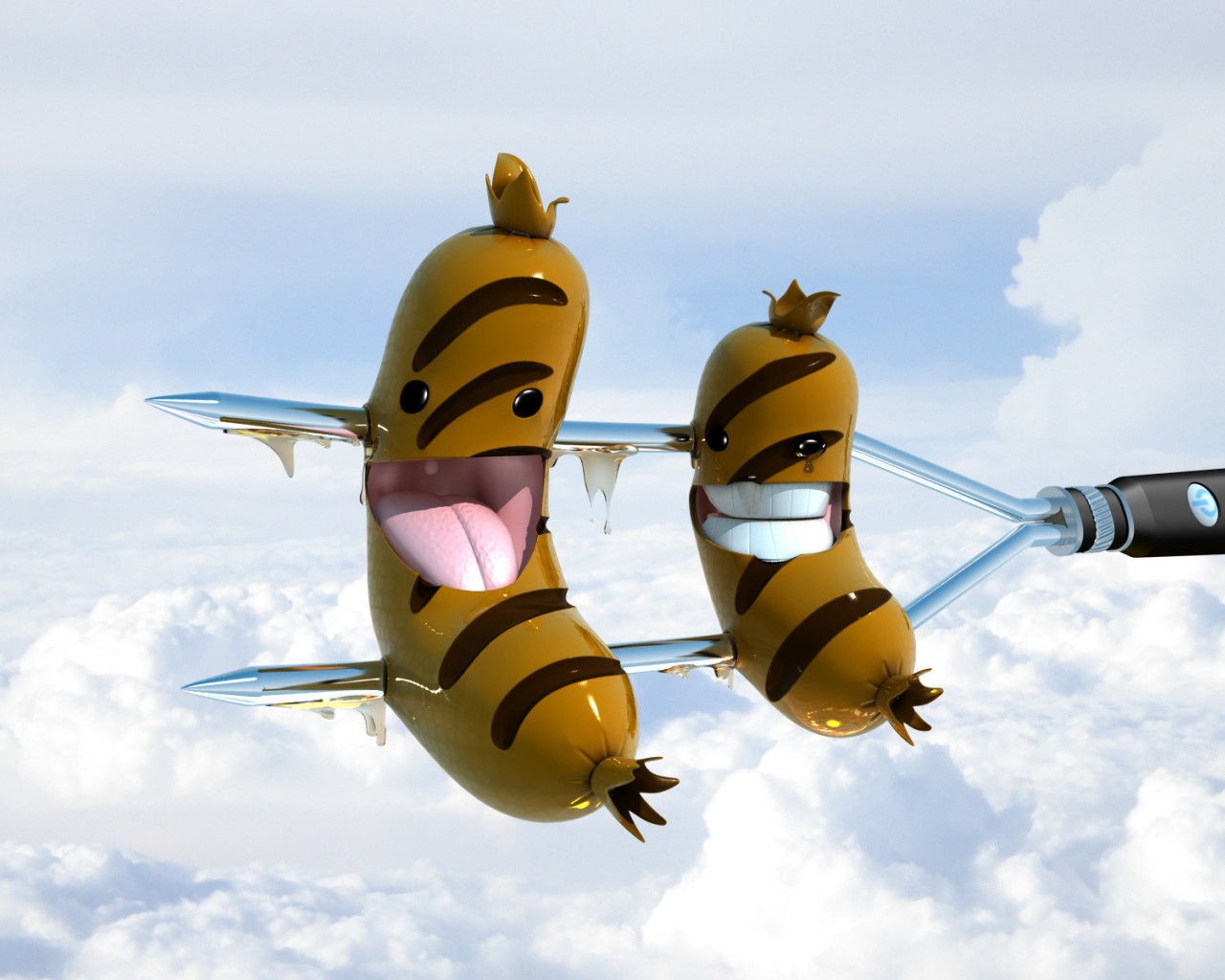 Веселые сосиски