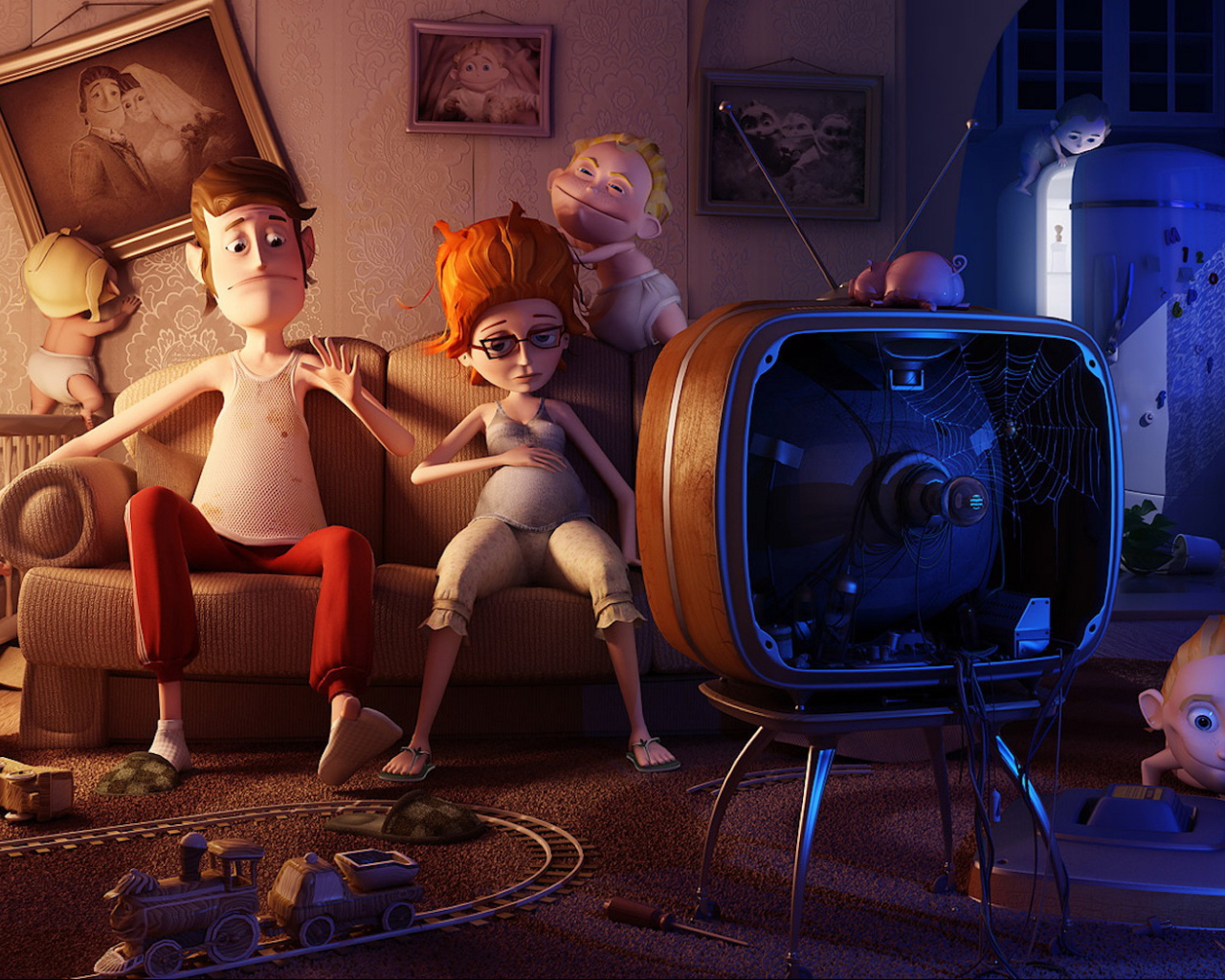 Веселая семейка