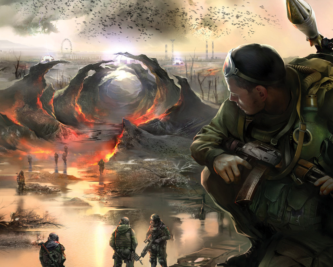 Разрушенный Лондон