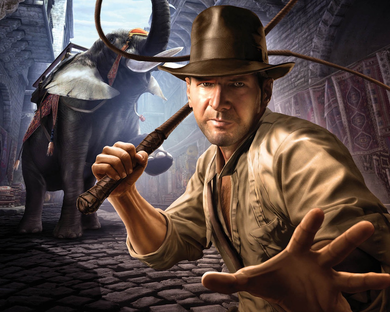 Indiana Jones and the staff of Kings