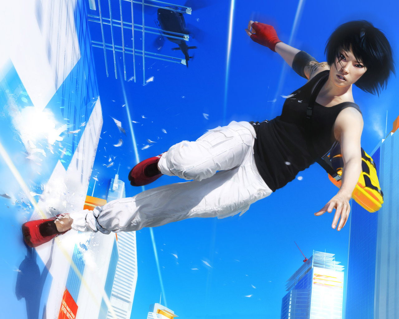 Mirrors Edge паркур