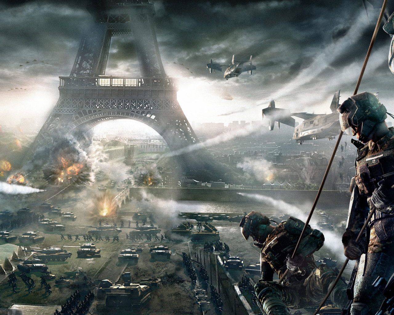 Париж в военное время