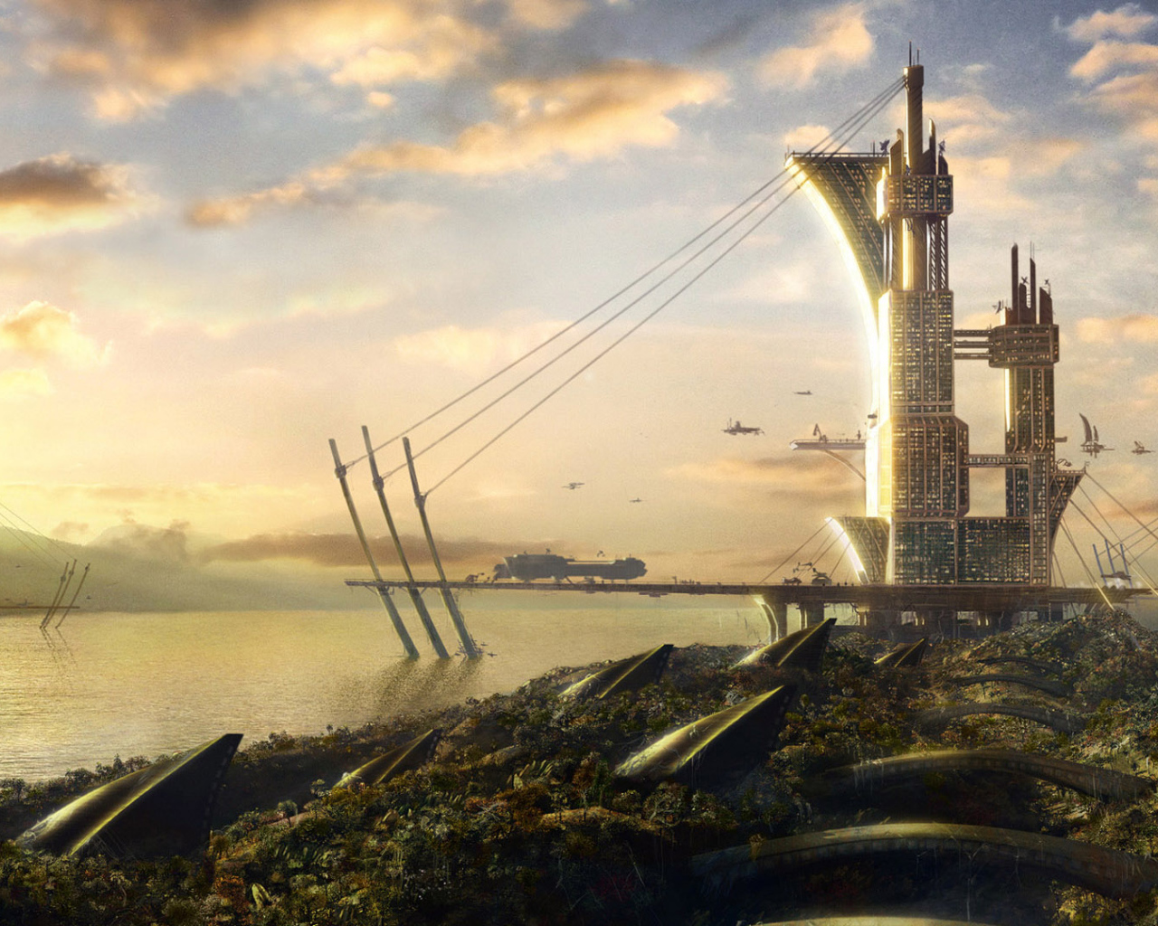 Речной город