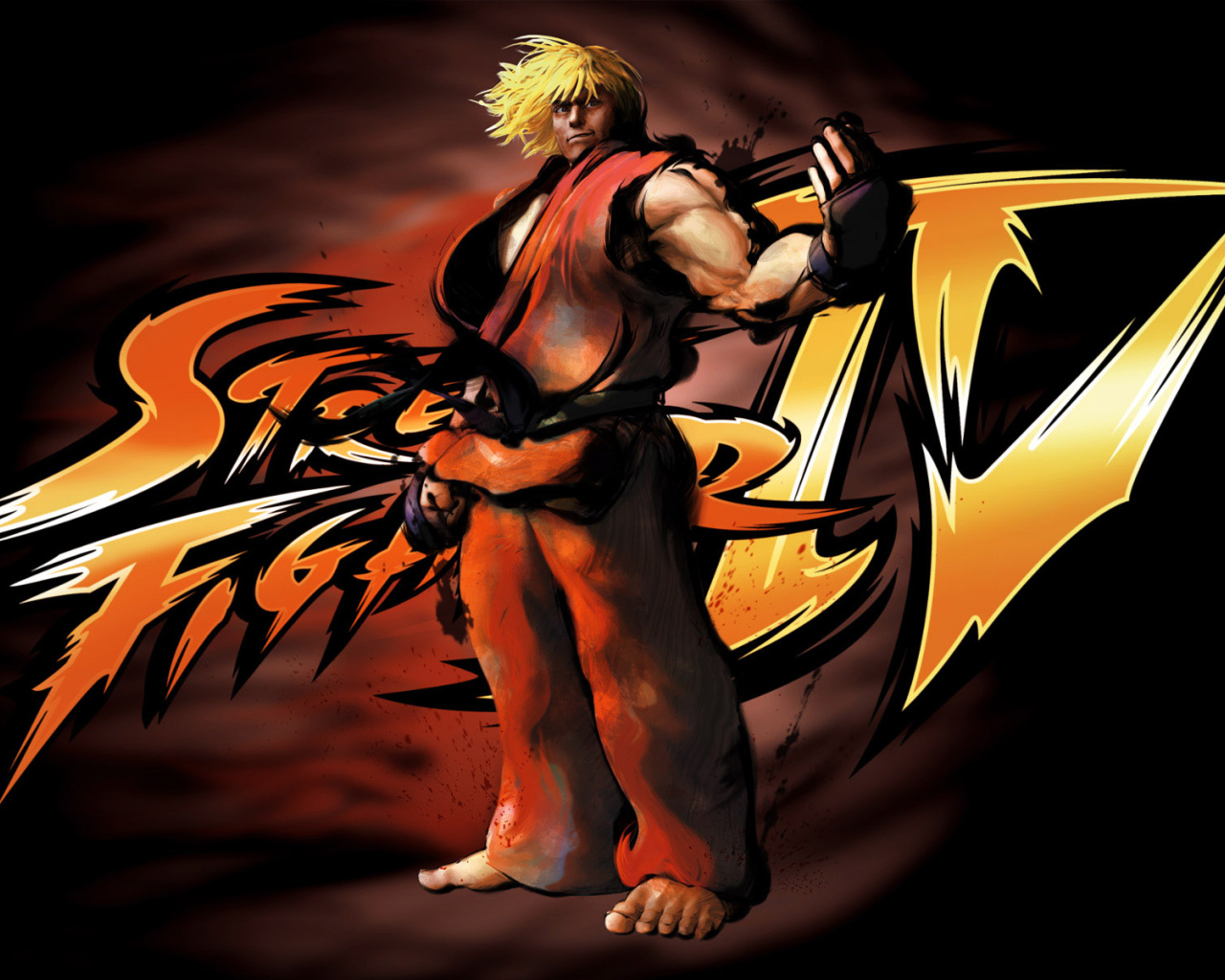 Street Fighter 4 Сильный боец