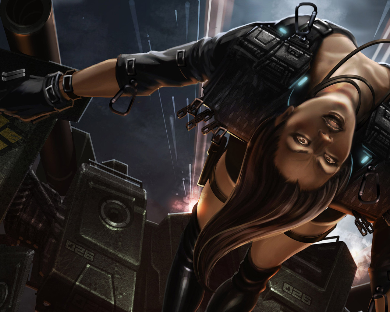 Девушка воин