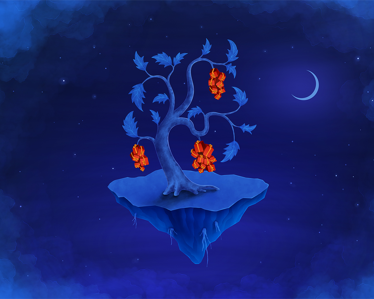 Дерево с подарками