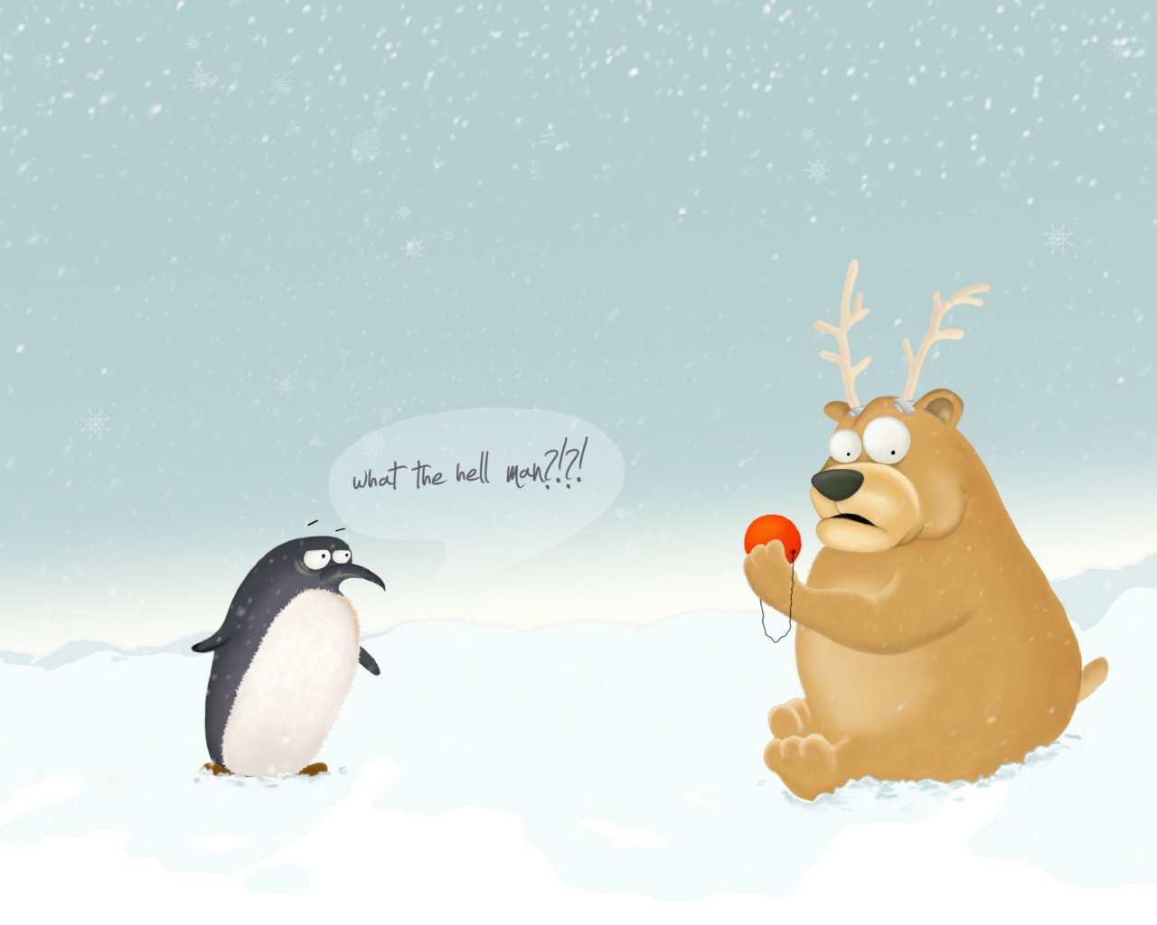 Новогодний медведь