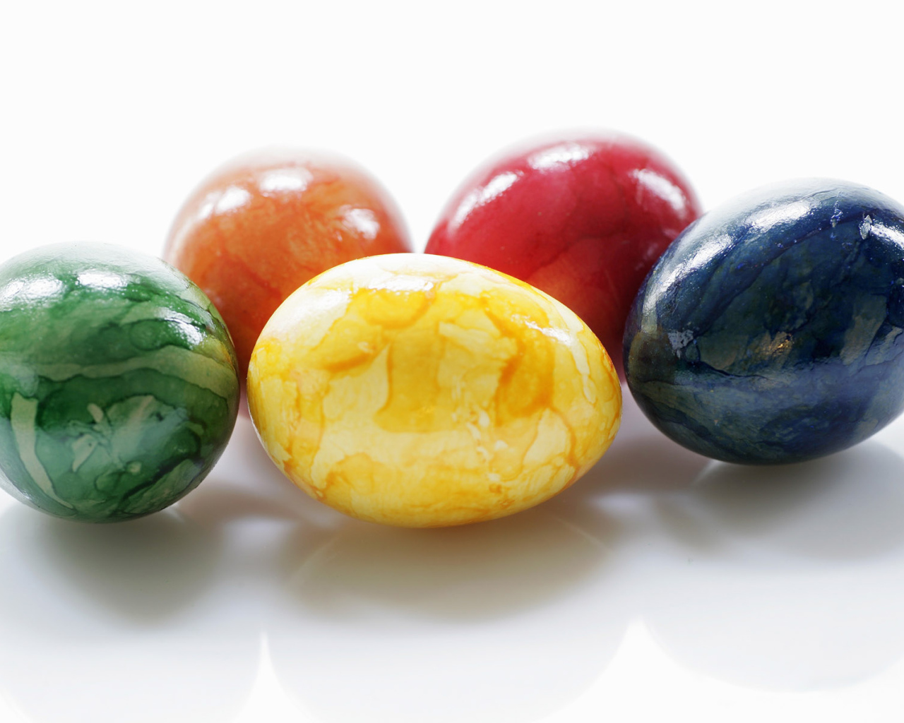 Крашеные яички на Пасху