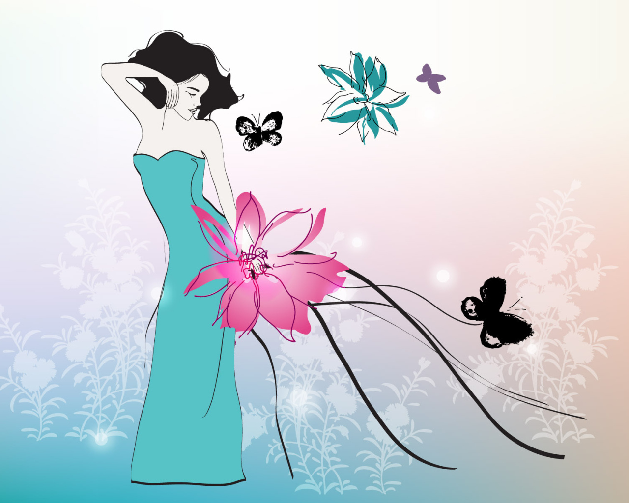 Нежный цветок на 8 марта