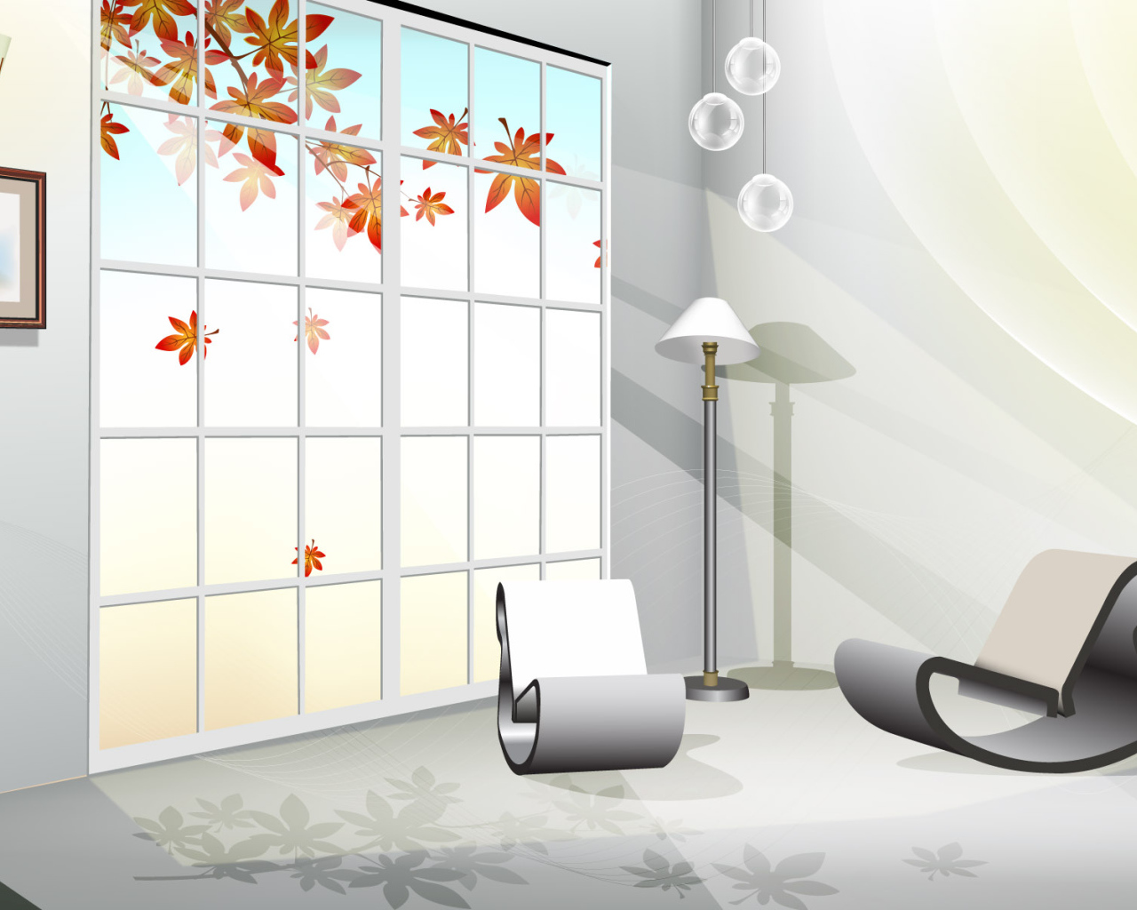 Осень за окном