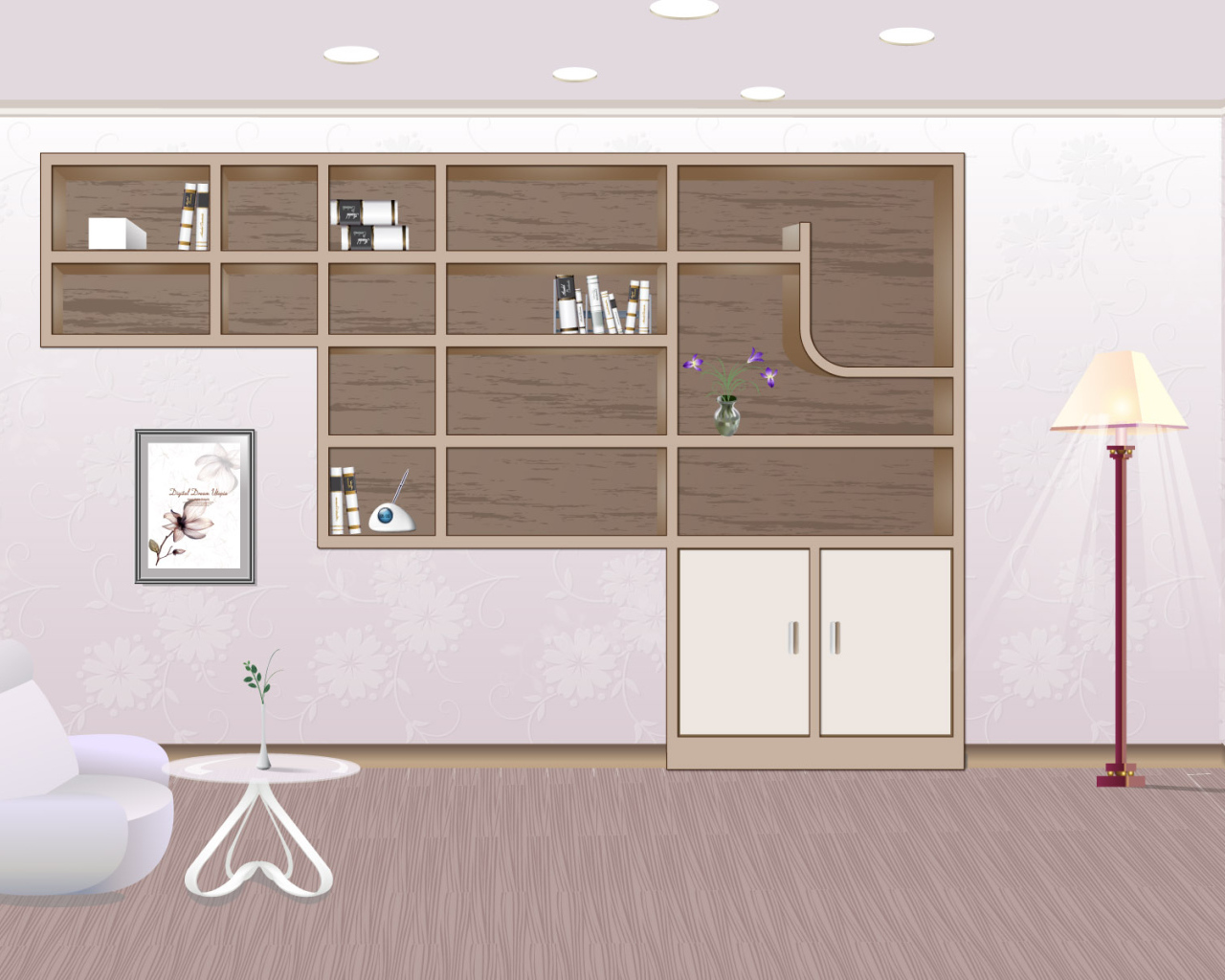 Светлая комната