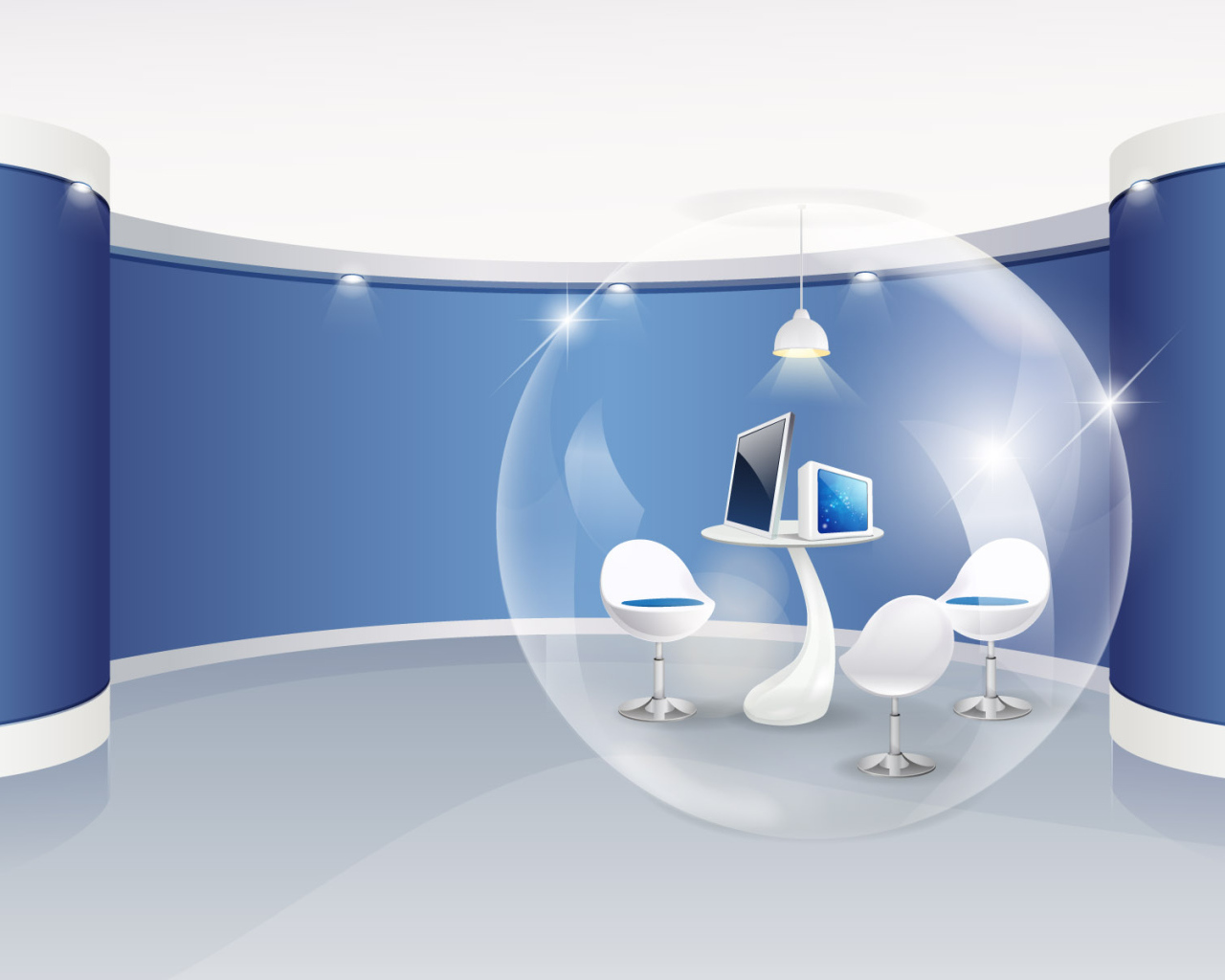 Внутри шара