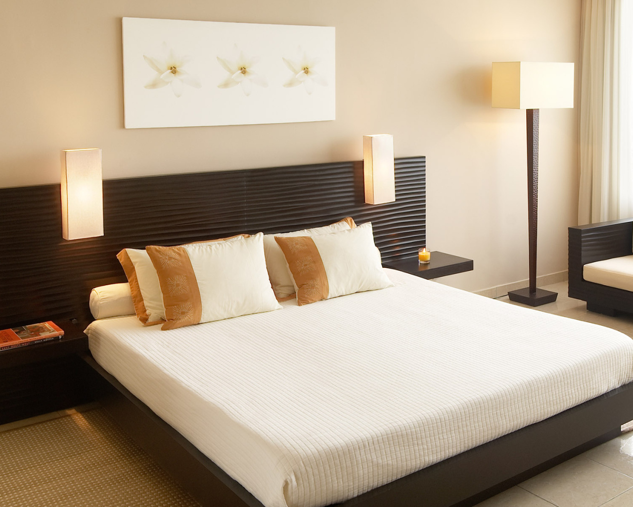 Интерьер спальной комнаты