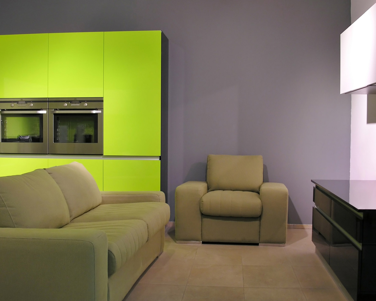 Приятный дизайн зала