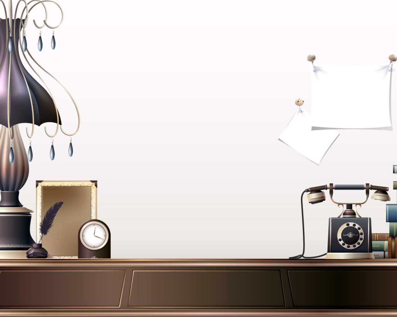 Стол в кабинете