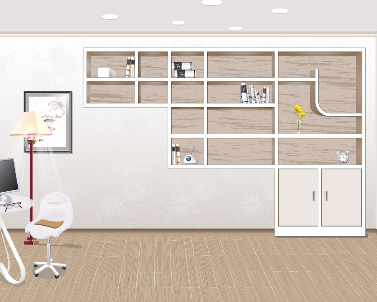 Белая комната