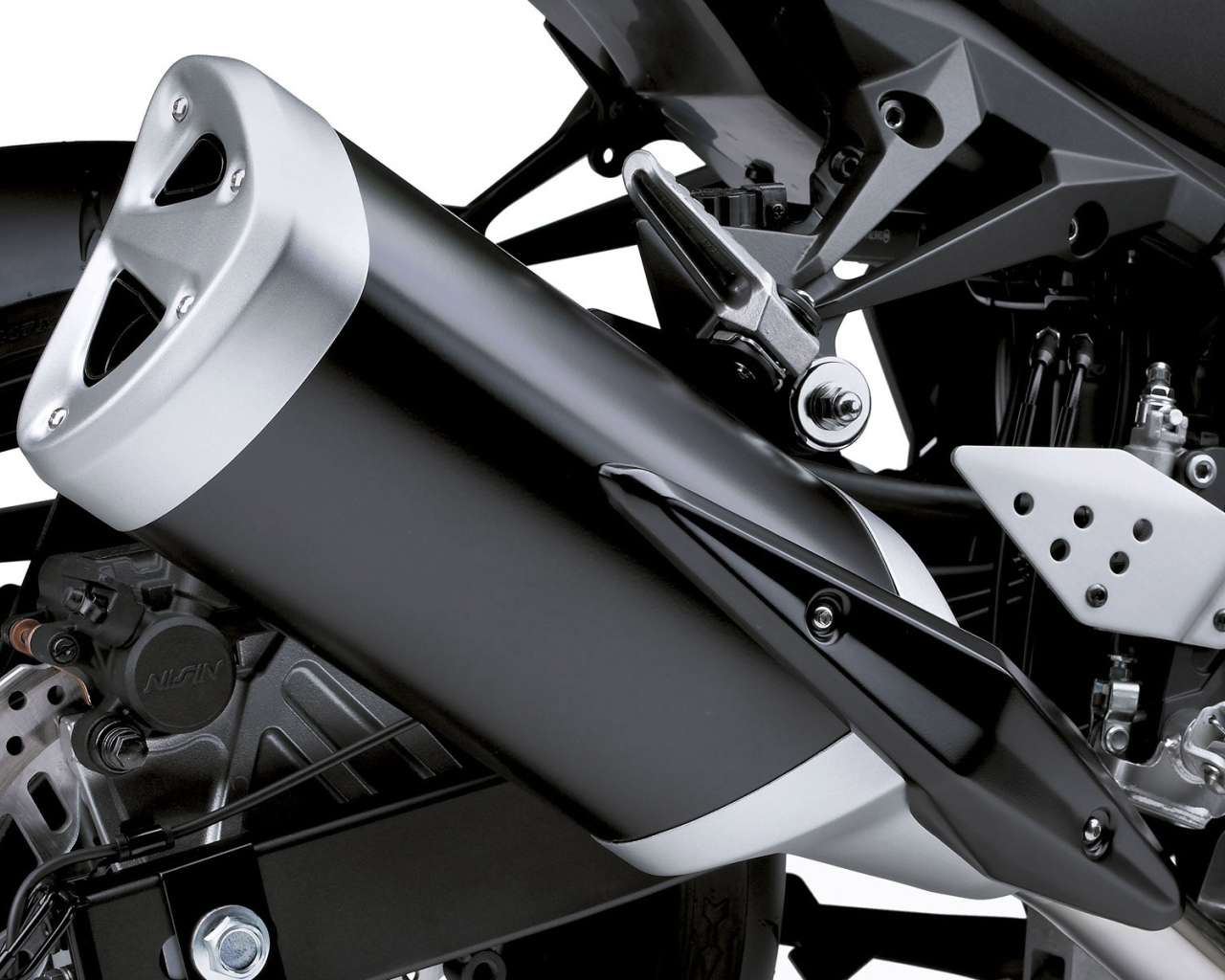 Выхлопная труба мотоцикла