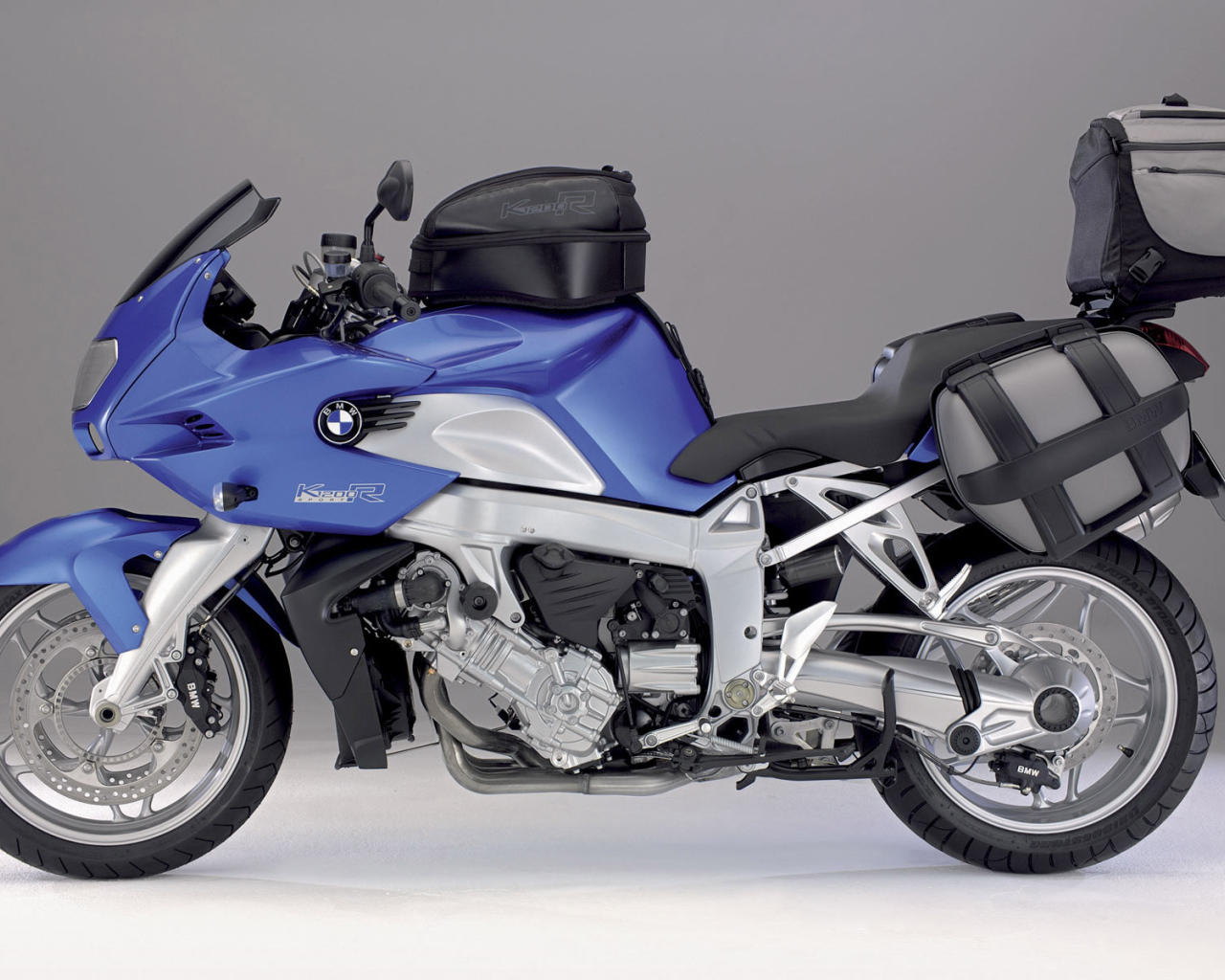 Мотоцикл / Байк BMW K1200 R вид сбоку