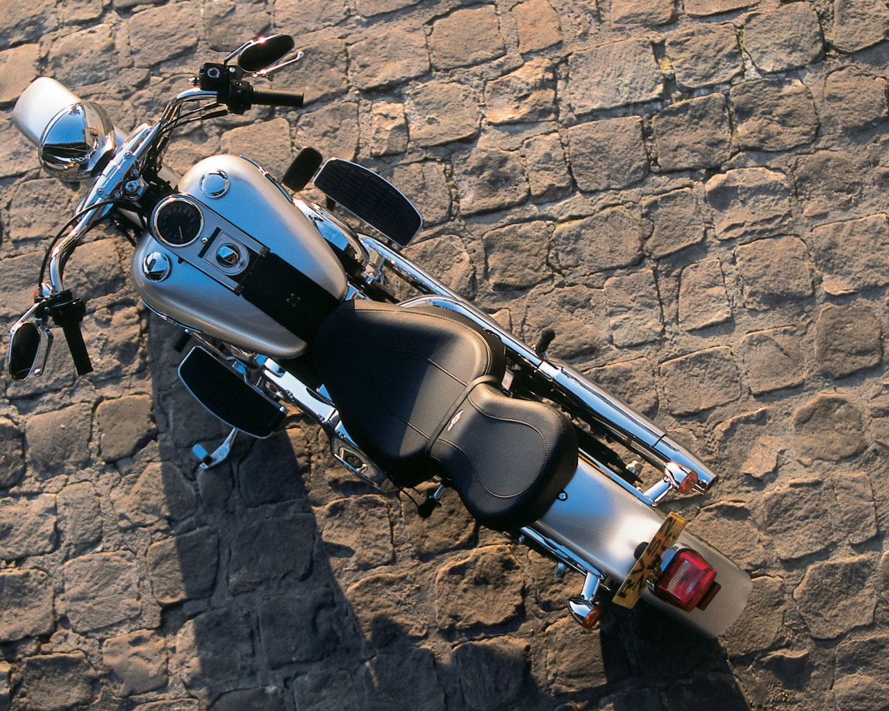 Harley Davidson вид сверху