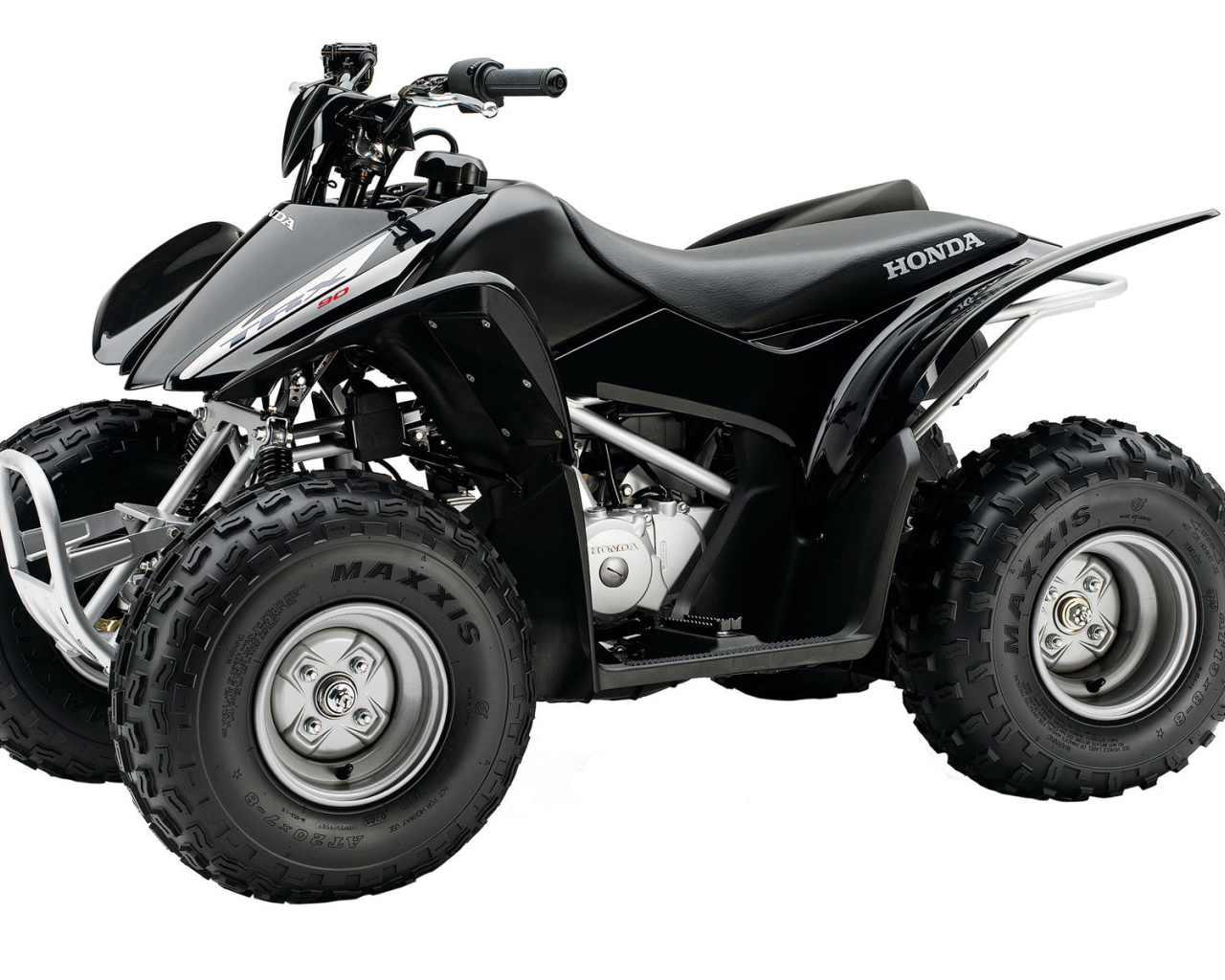 Черный Байк Honda квадроцикл