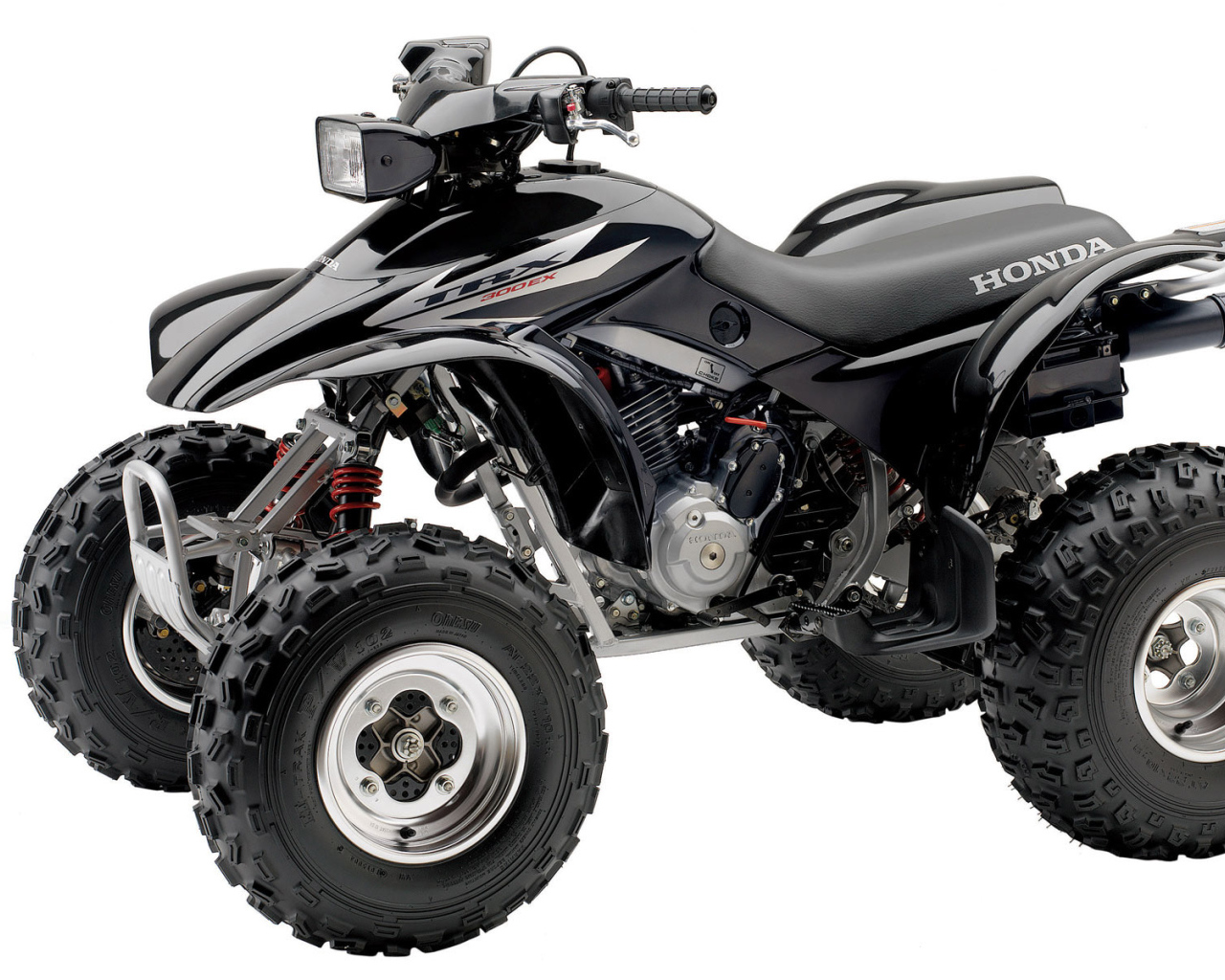 Черный Байк Honda квадроцикл