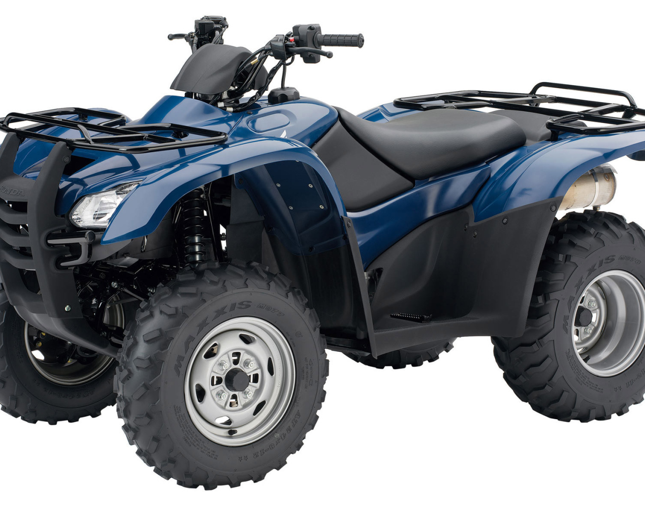 Синий Байк Honda квадроцикл