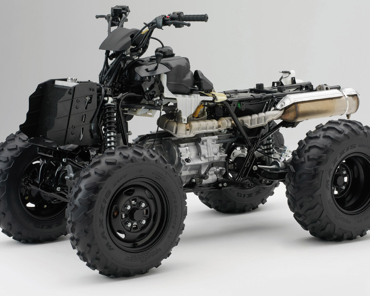 Внутренности Honda квадроцикл