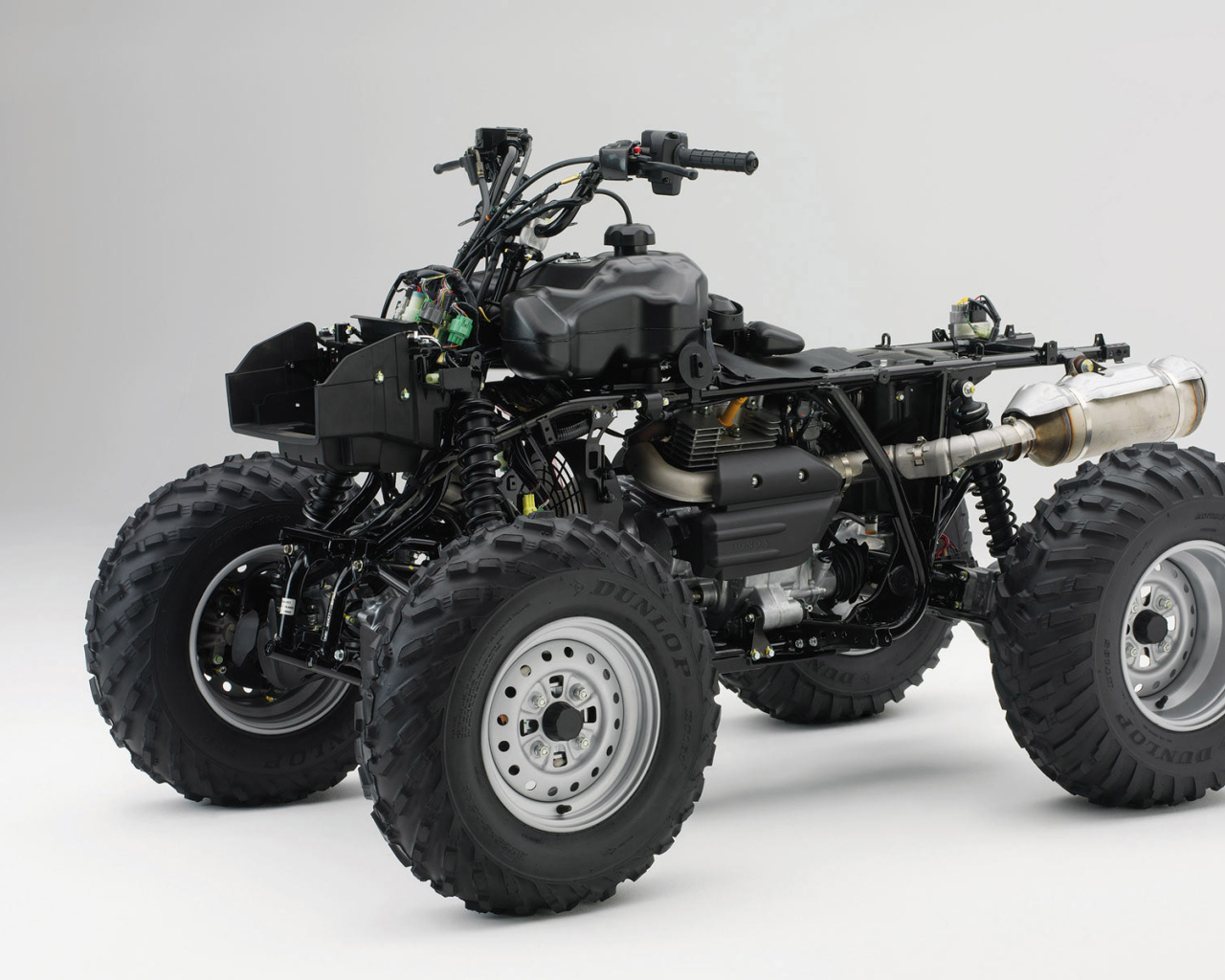 Внутри Хонда квадроцикл