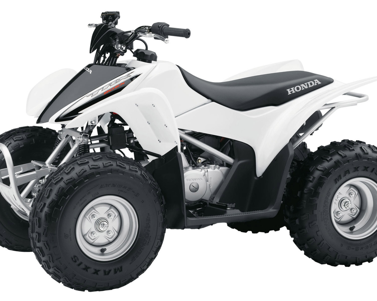 Белый Байк Honda квадроцикл