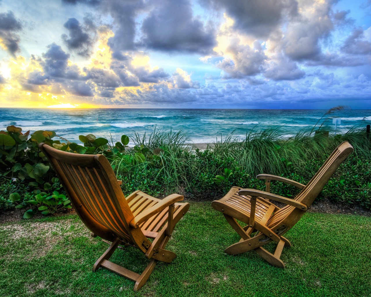 Рай для доих Море на рассвете