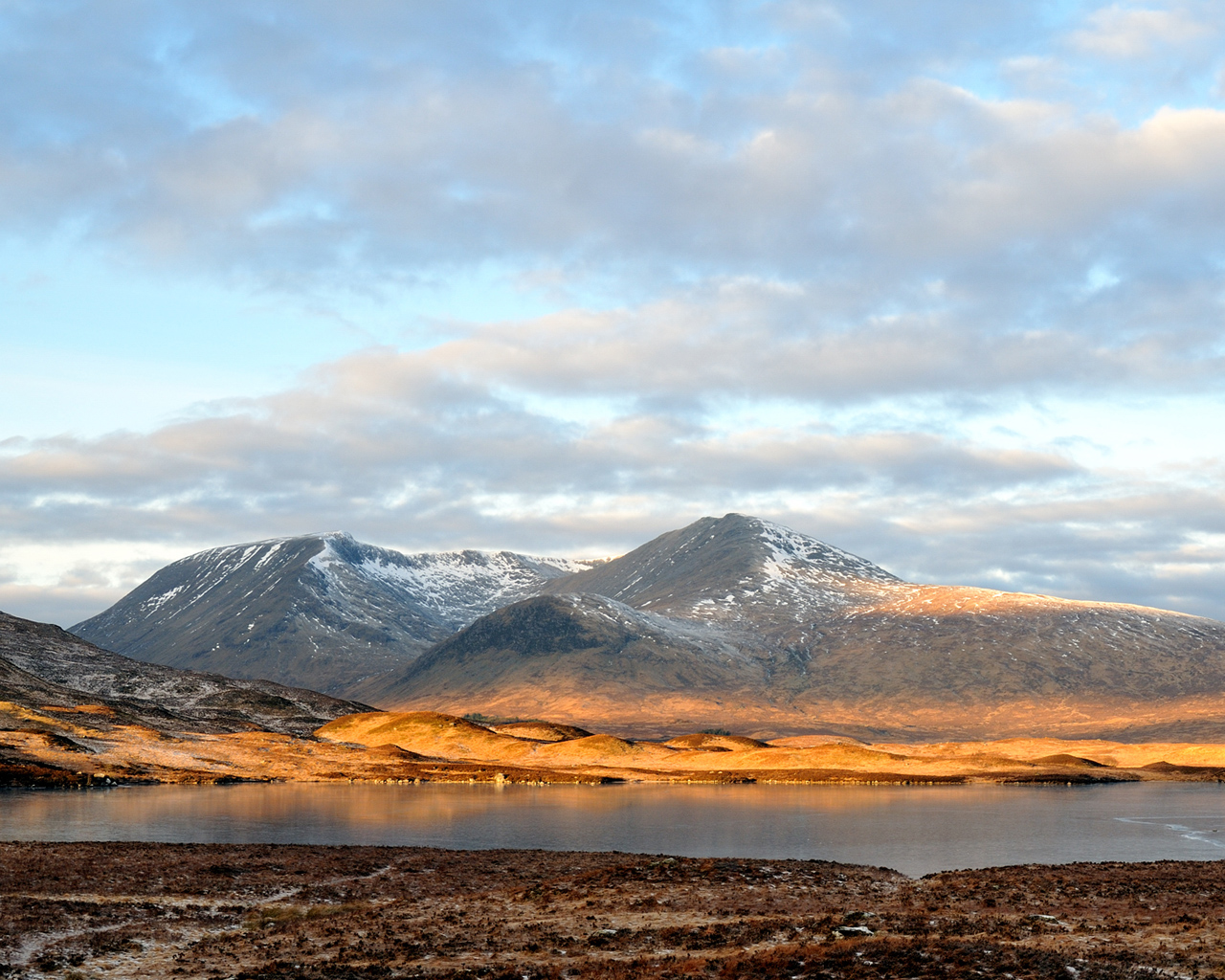 Озеро в горах