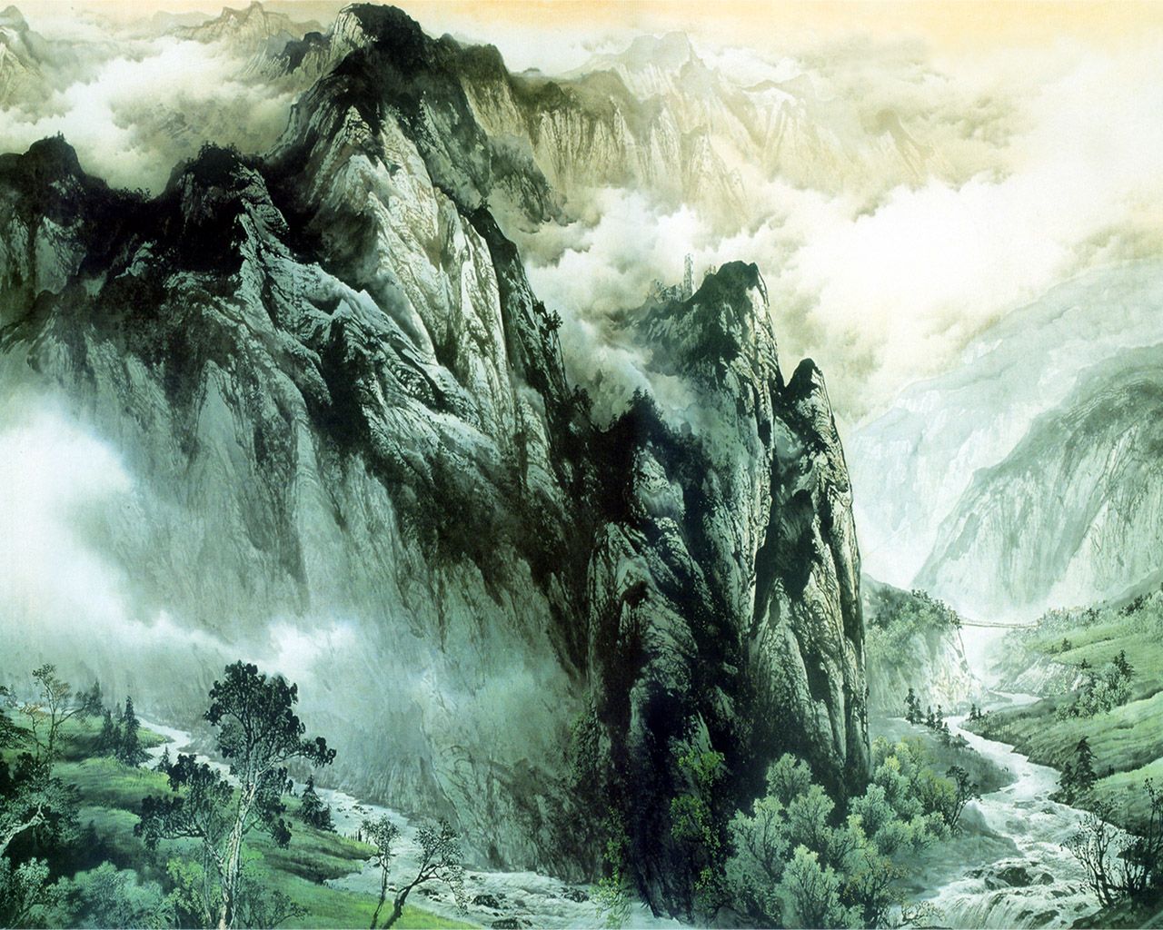 Горная долина