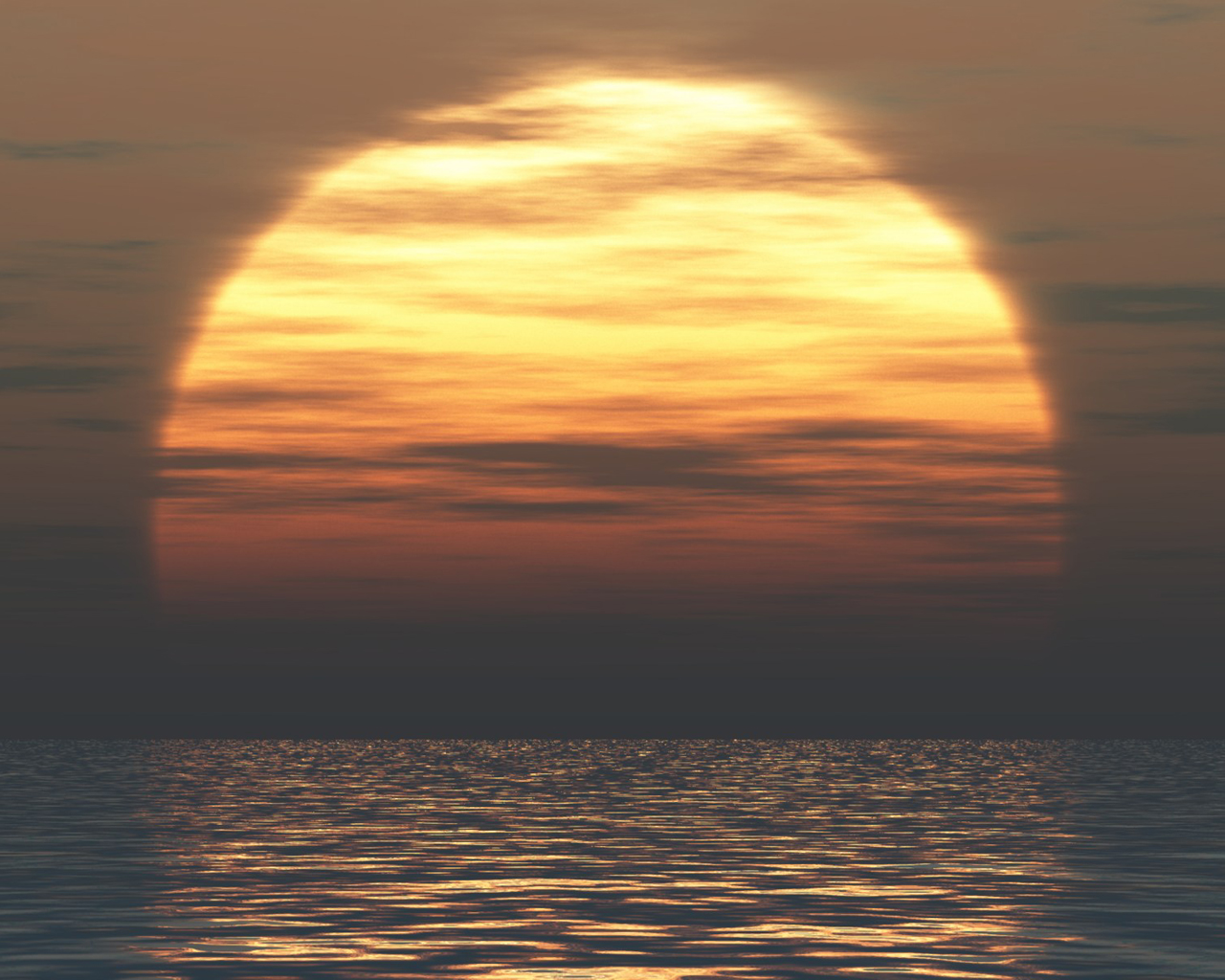 Большой закат