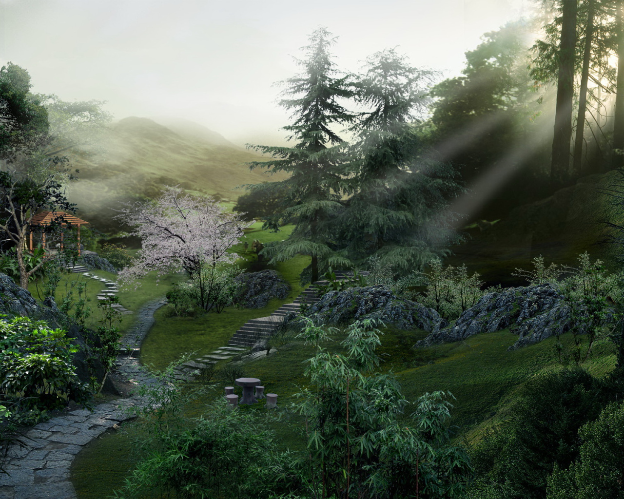 Дорожка в лес