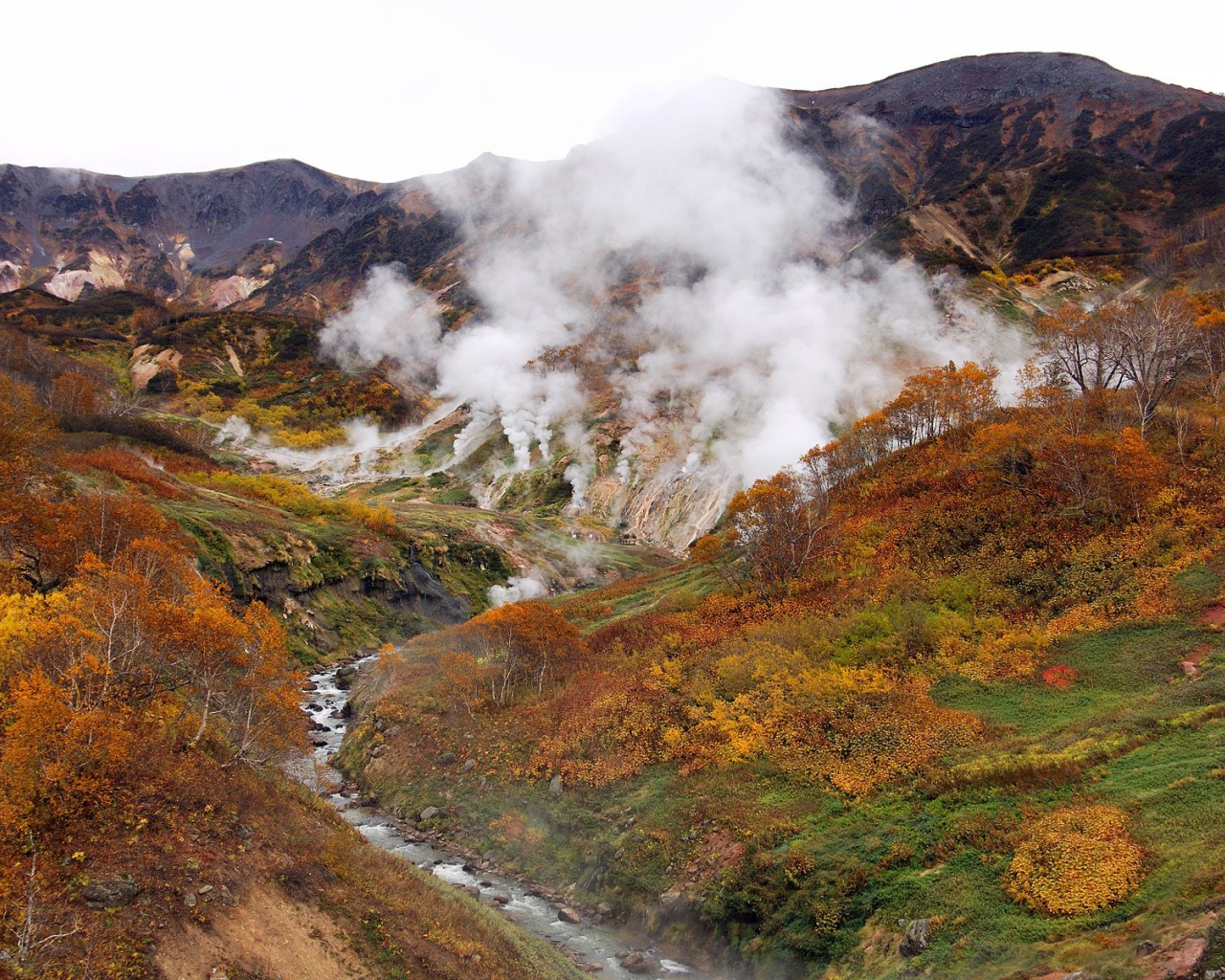 У подножия вулкана