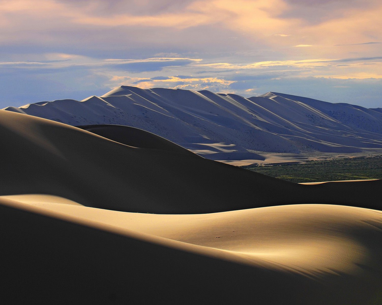 Огромные дюны