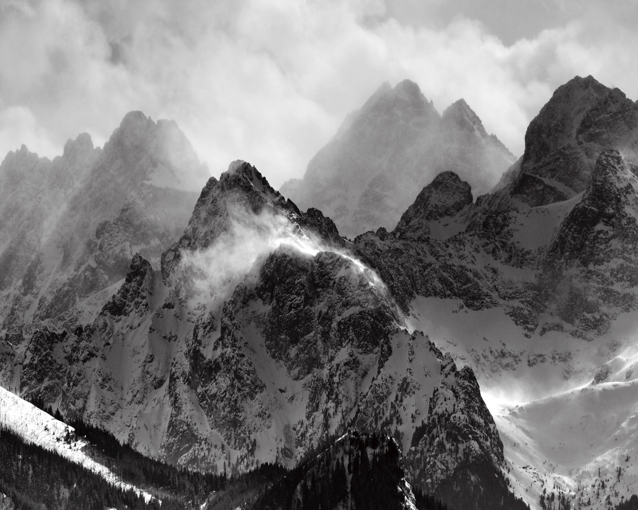 Горные пики