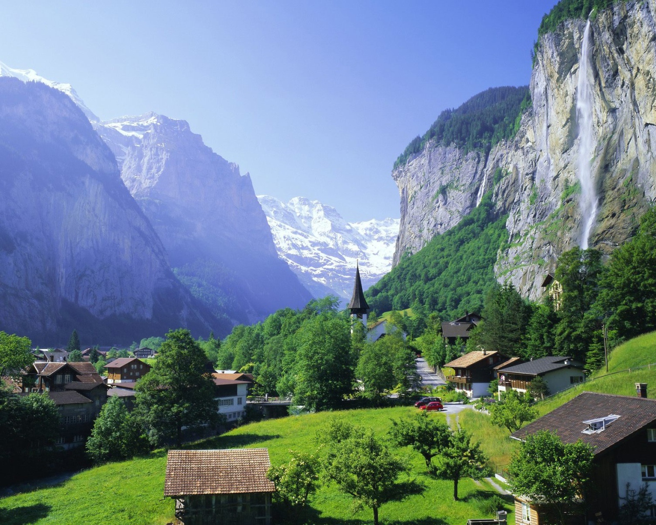 Деревня в горах