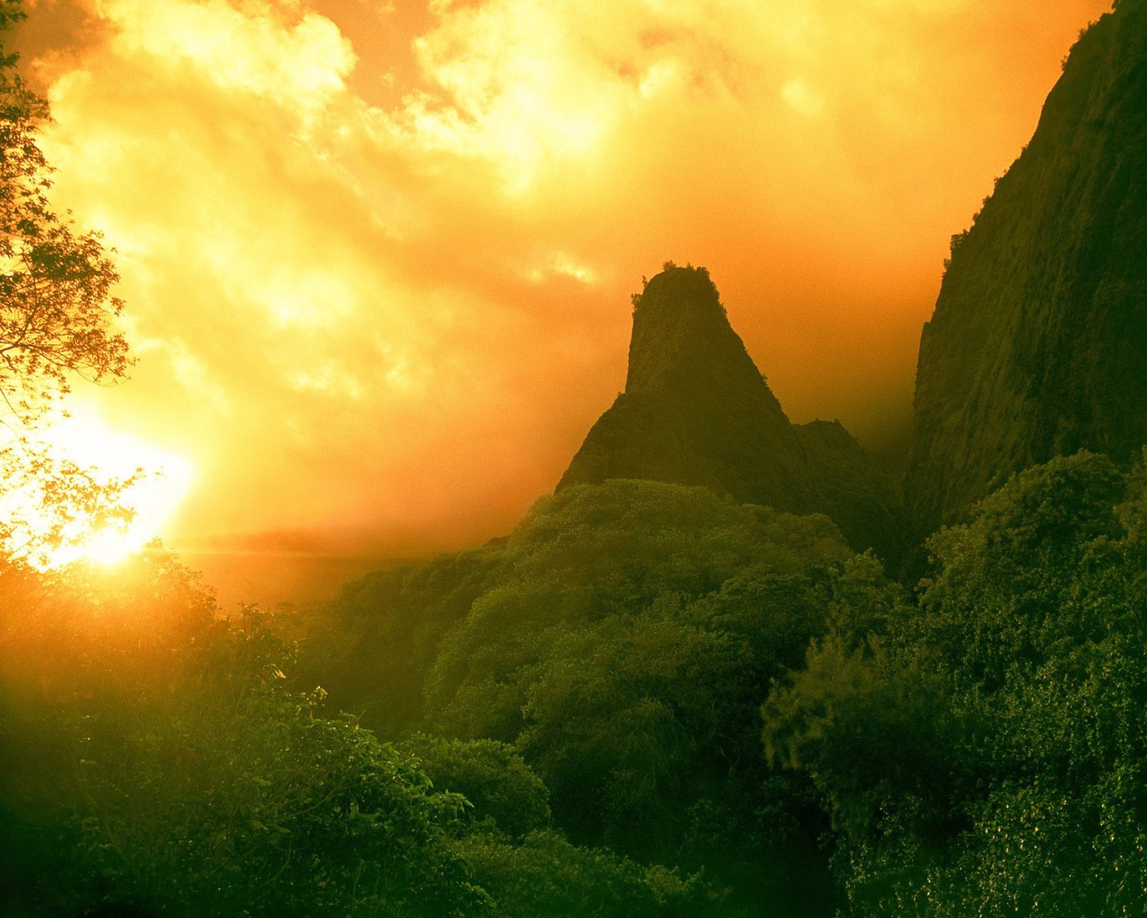 Невероятный закат