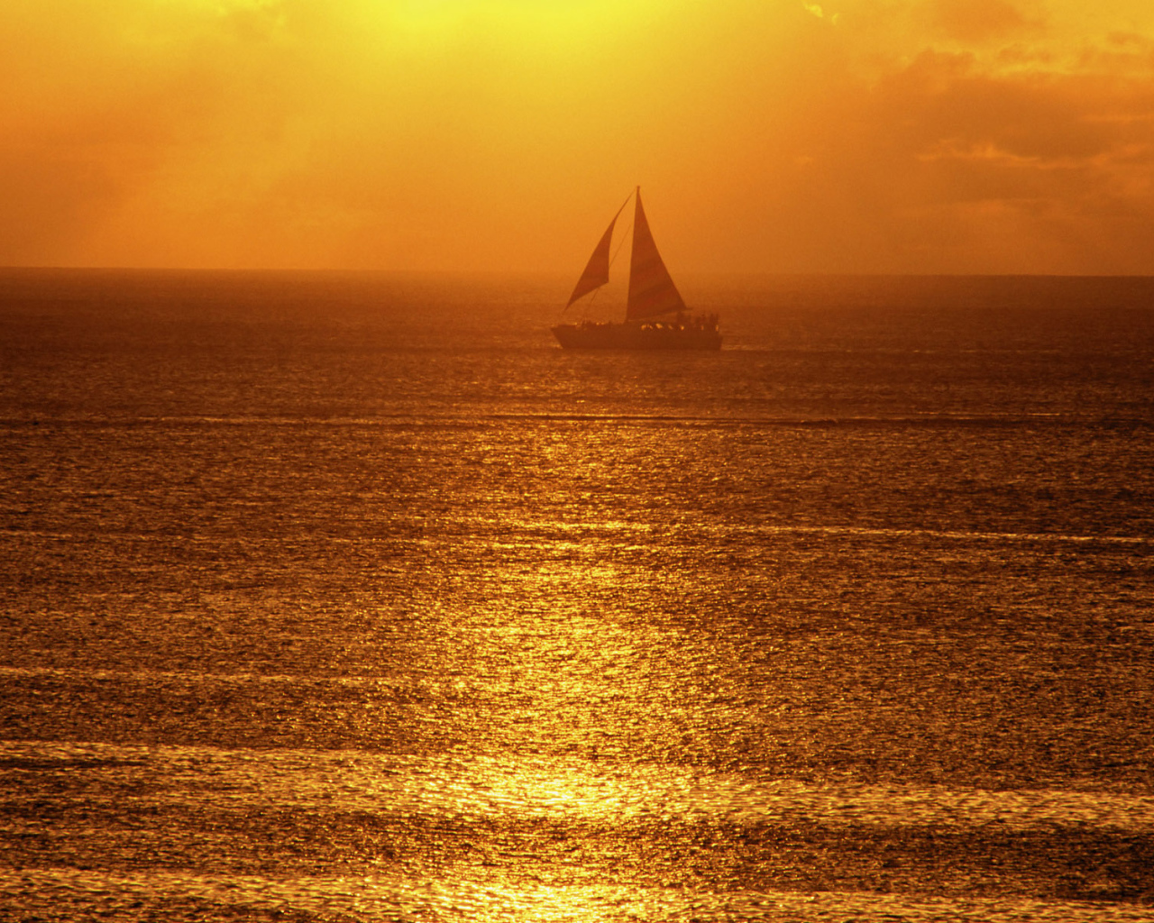 Невероятно красивый закат