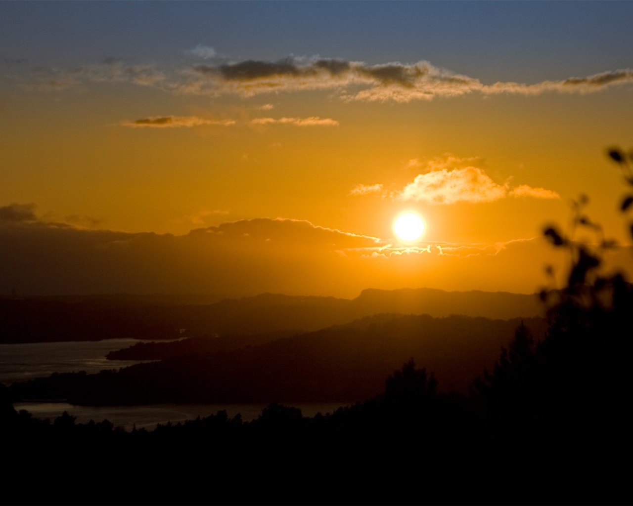 Закат солнца