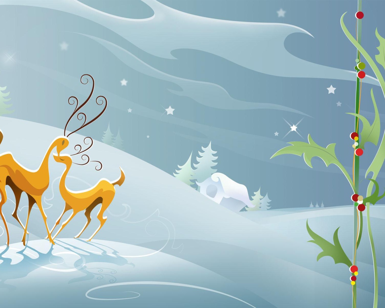 Новогодний сюжет