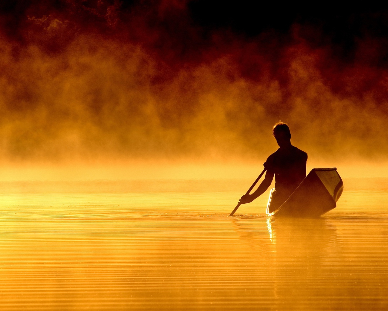 Прогулка на лодке