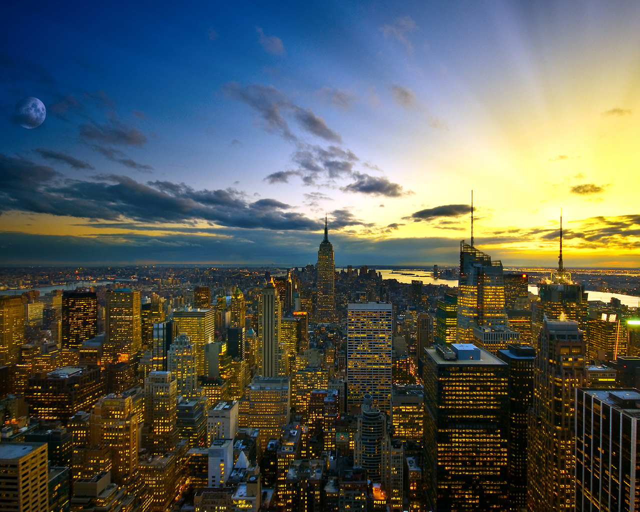Огни Нью Йорка