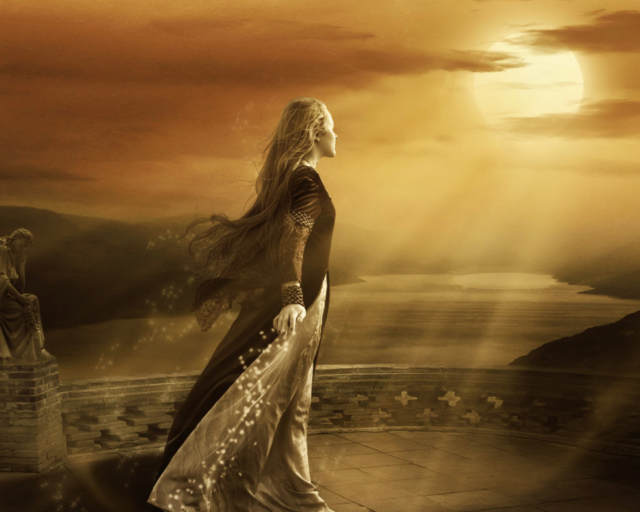 Провожая солнце