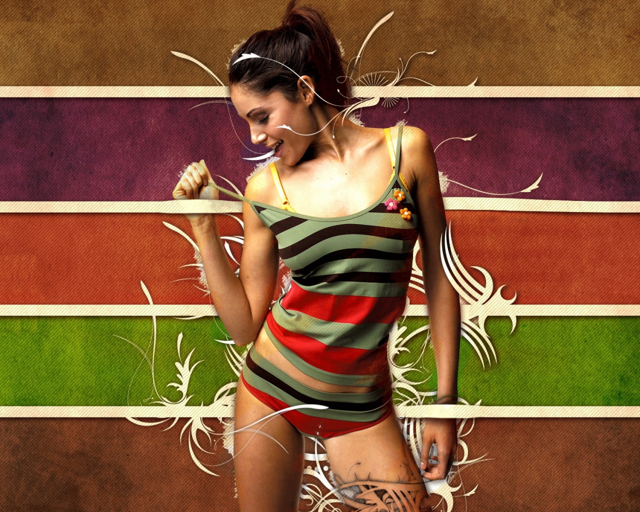 Полосатая тема