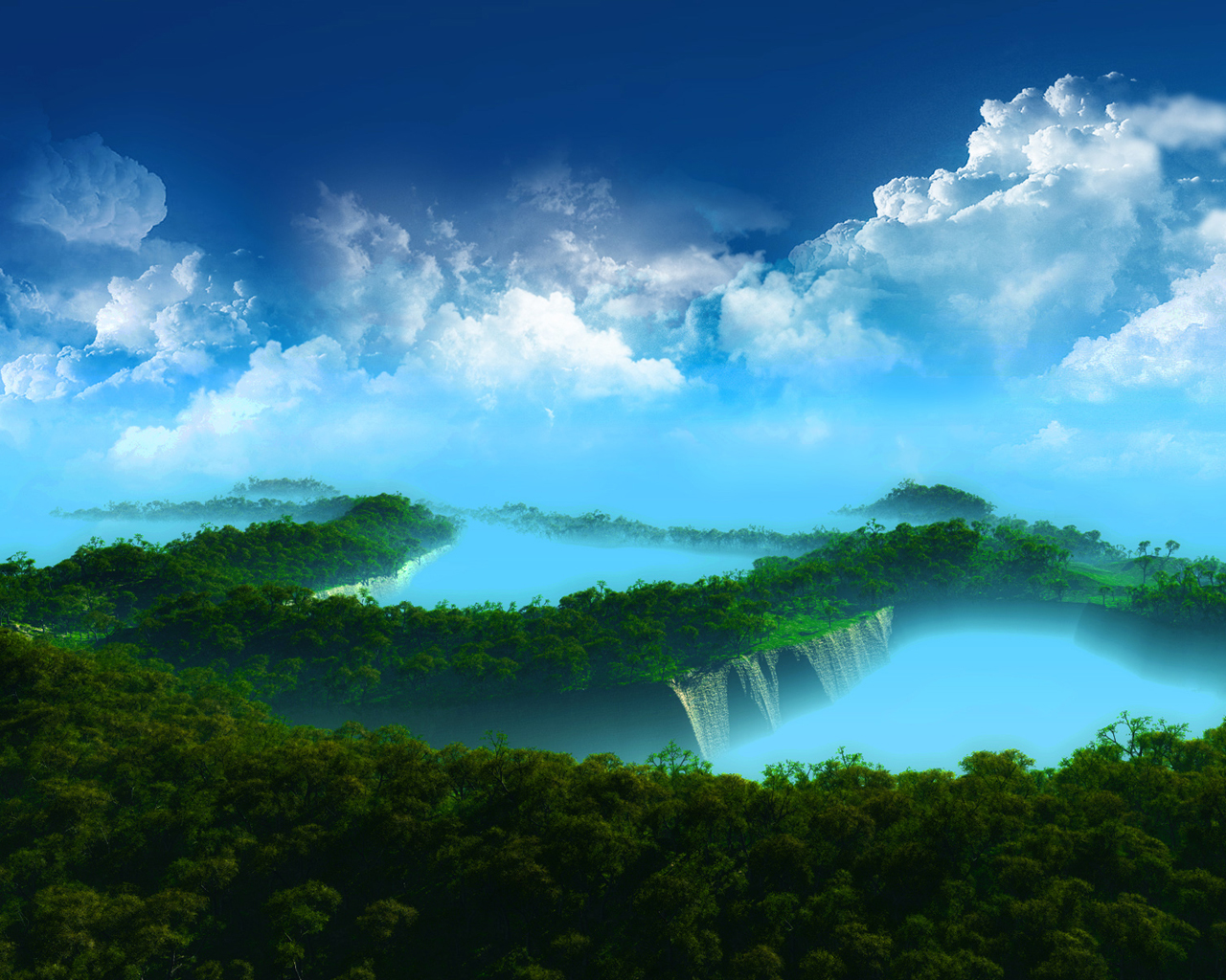 Нереальный пейзаж