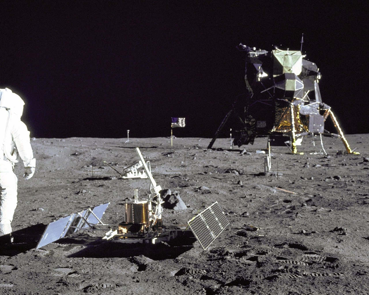 Аполлон-11 Человек на Луне