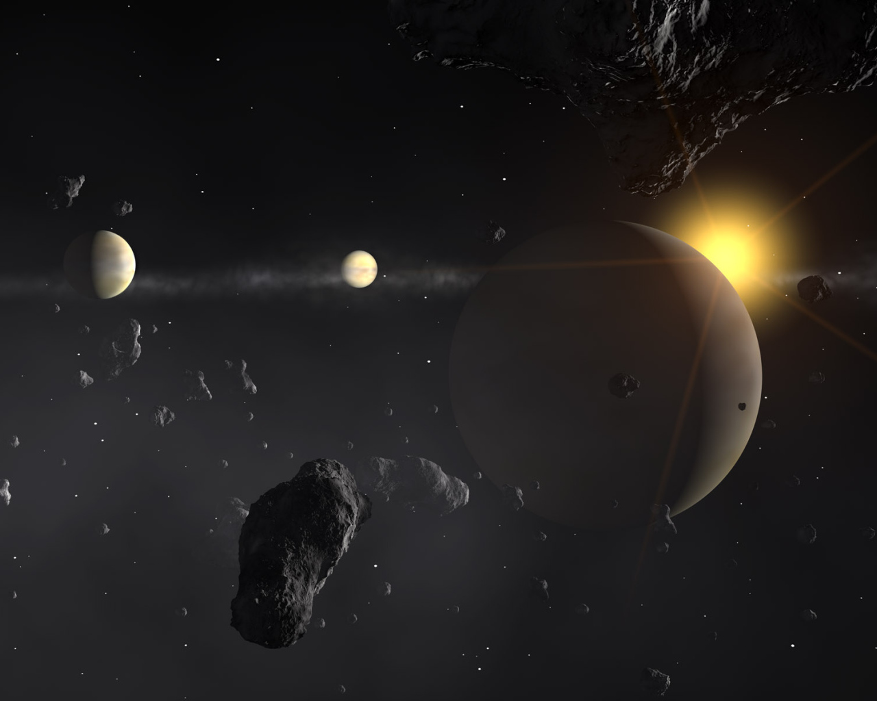 Астероиды слишком близко