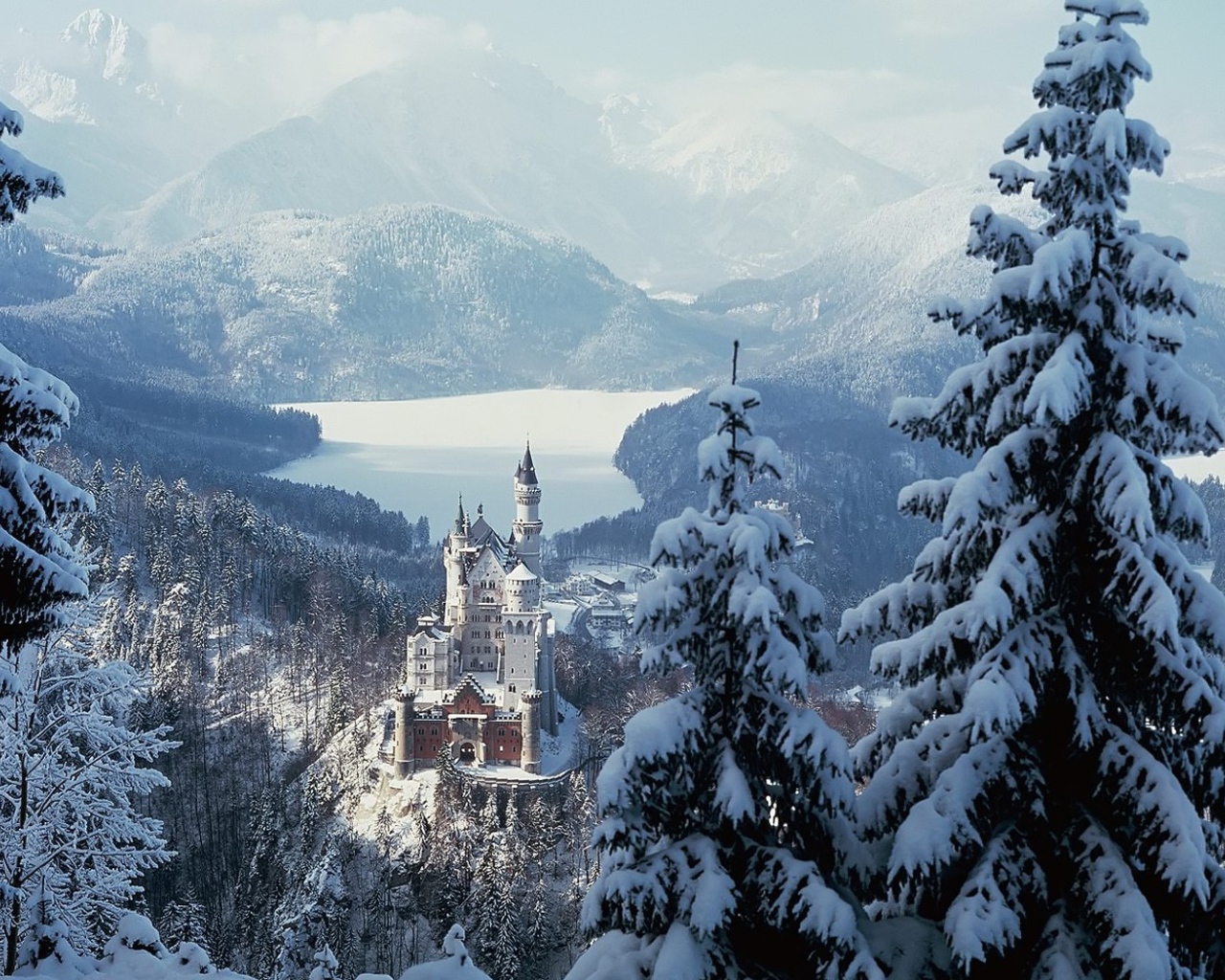 Бавария Замок Neuschwanstein